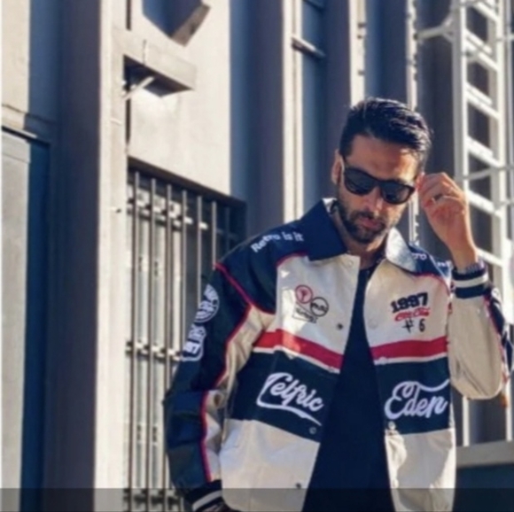 AELFRIC EDEN Stitching Motorcycle Jacket Unisex. Size XL - Picture 11 of 12